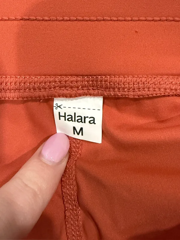 NWOT Halara Coral High Waisted Drawstring Mesh 2-in-1 Pocket Maxi Skirt - Image 8
