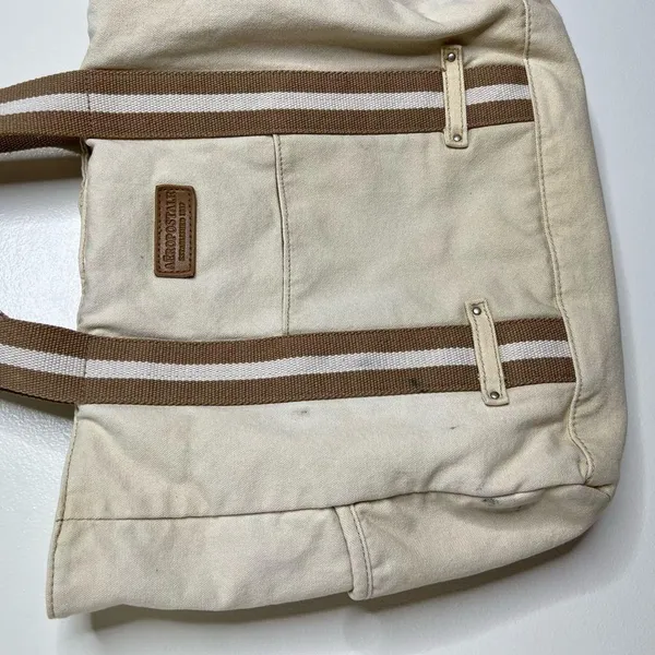 Free w/ any purchase Aeropostale Canvas Tote Bag Snap Closure - Image 3