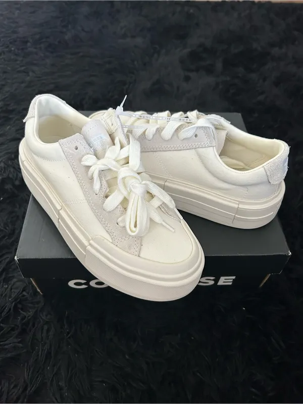 CONVERSE cruise low top platform lace up shoes sneakers women’s 8.5 new - Image 8