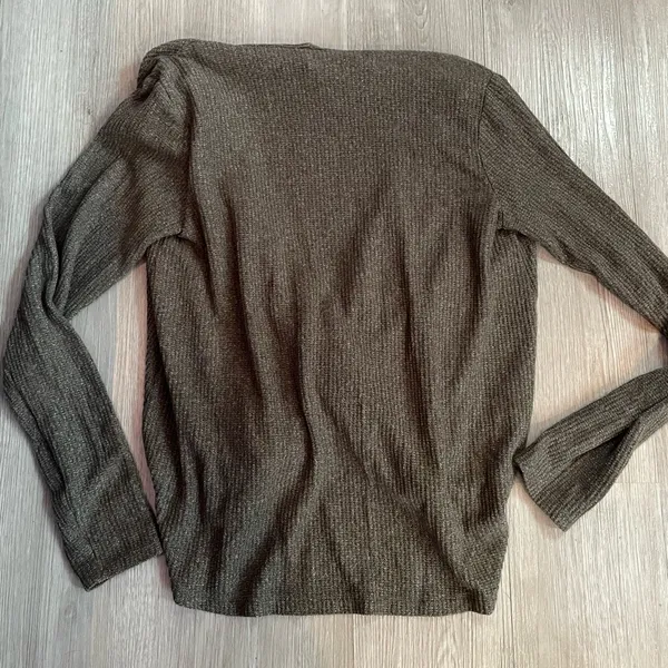 Anthropologie Daily Practice Soft Wrap Top Size Small - Image 8