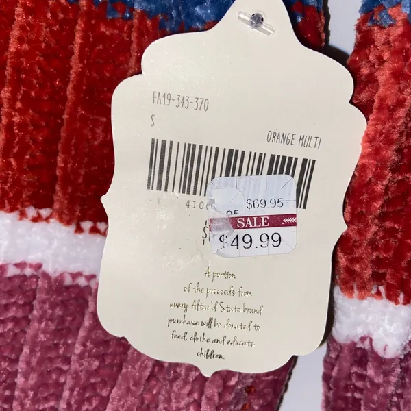 Altar’d State Stripped Crew Neck Stripped Sweater size Small (NWT) - Image 3