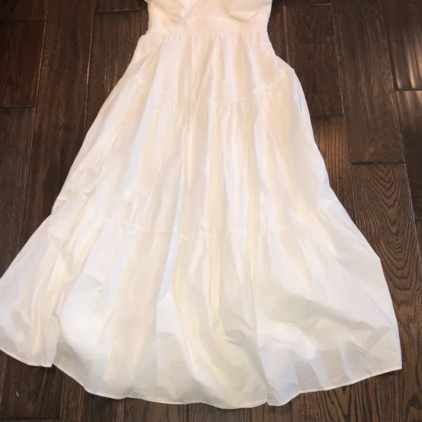 MIKA & GALA LILYWHIT white maxi dress size xsmall - Image 3