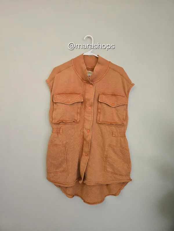 Free People Coza Utility Vest - Image 4