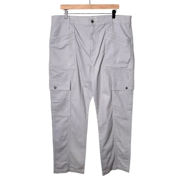Madewell The Garment Dyed ‘90s Straight Cargo Pant Solstice Grey Blue Size 33 - Image 6