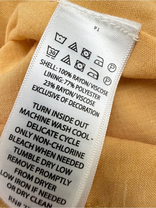 NEW Joie Mustard Sleeveless Tiered Midi Dress with Waist Sash SIZE 8 Boho - Image 9