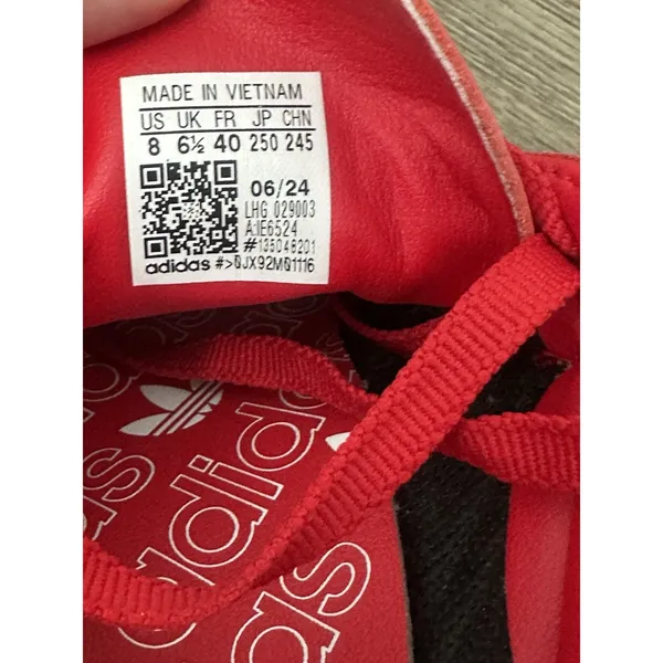 Adidas Samba OG Better Scarlet White IE6524 Women's Size 8 Authentic Worn Once!! - Image 8