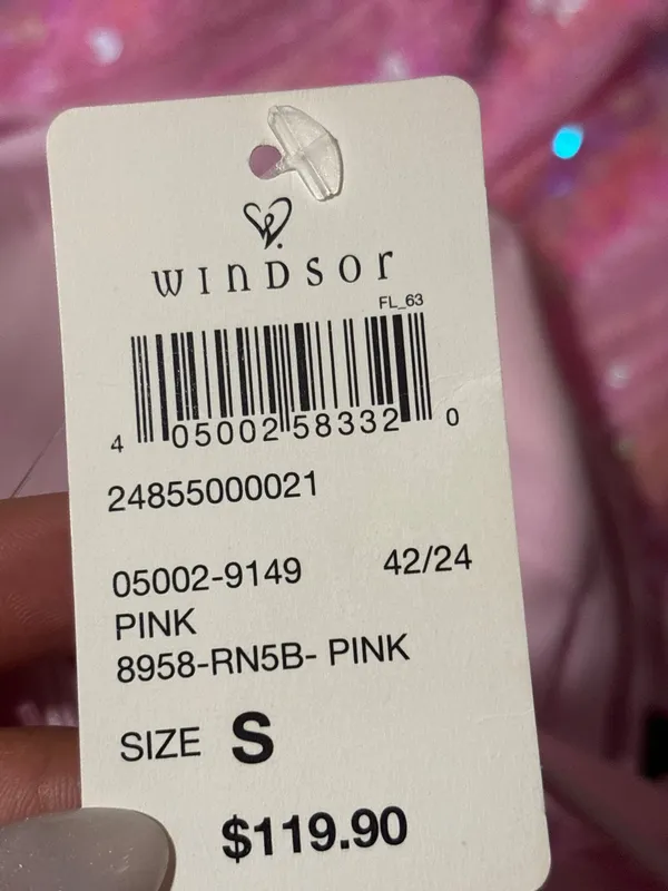 Windsor Iridescent Sequin Lace-Up Dress - Image 4
