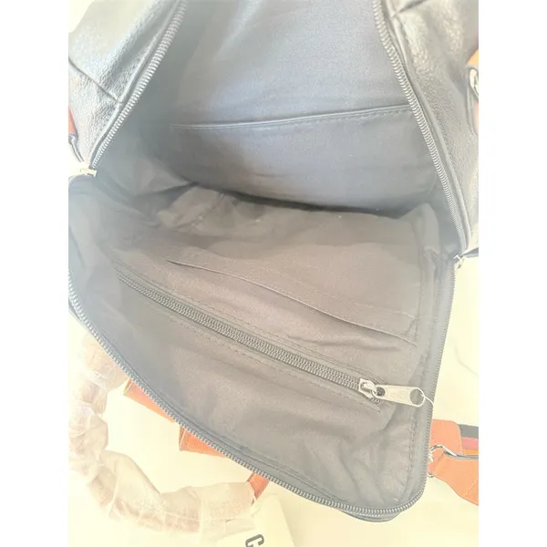 CASEEK Convertible Backpack Purse Crossbody Bag Womens Large Black Brown - Image 8