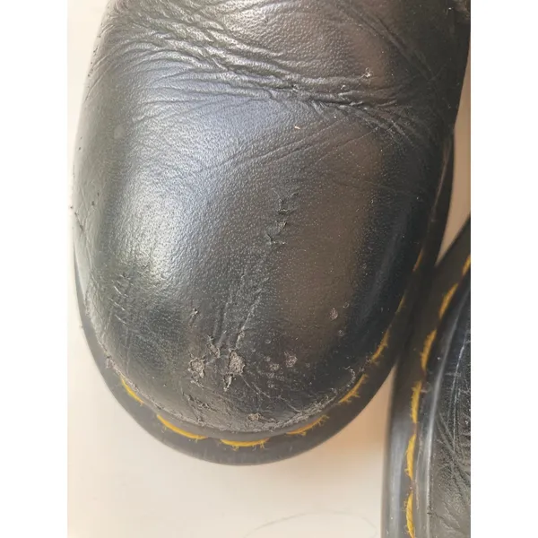 Dr. Martens Docs Vegan Faux Leather 1460 Felix Lace Up Punk Combat Boots 7 - Image 3