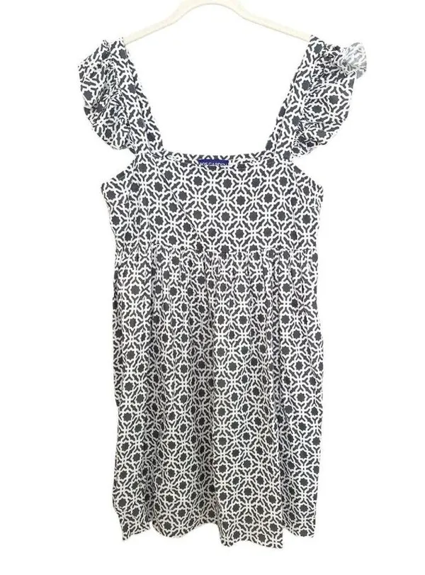 Anthropologie Ro's Garden Elizabeth Square Neck Dress - Image 3
