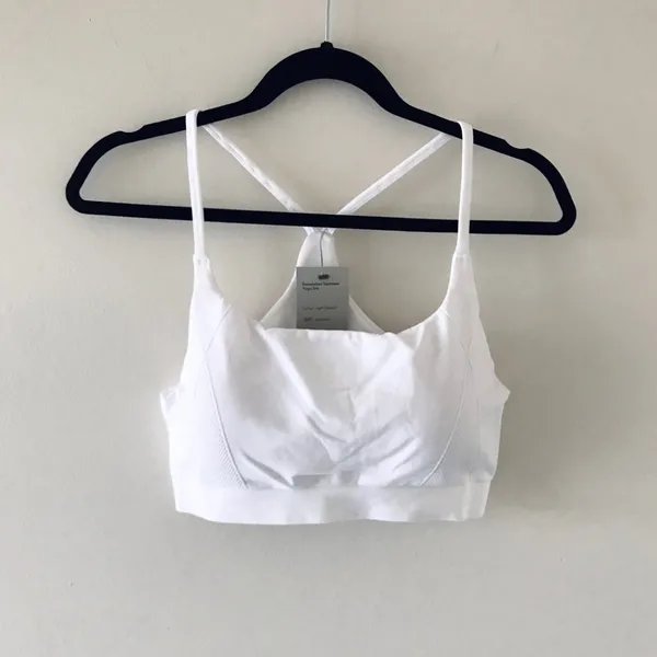 Sweaty Betty Womens Foundation Seamless Padded Yoga Bra, NWT, Size Large - Image 5