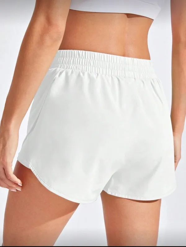 Shein White Athletic Shorts - Image 4