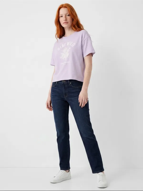 NWT Stay Wild Lavender Graphic Tee - Image 2