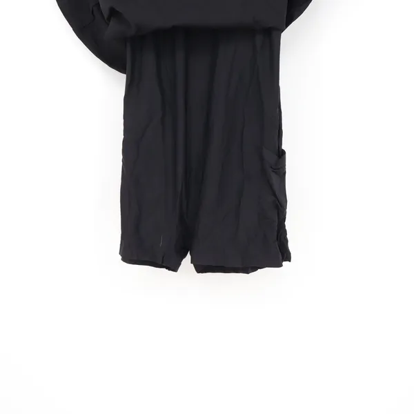 Qinsen Womens Black Active Exercise Dress Low Open Back Built-in Shorts Size M - Image 3