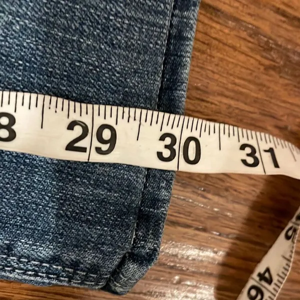 7 for all Mankind bootcut low rise jeans 27 - Image 5