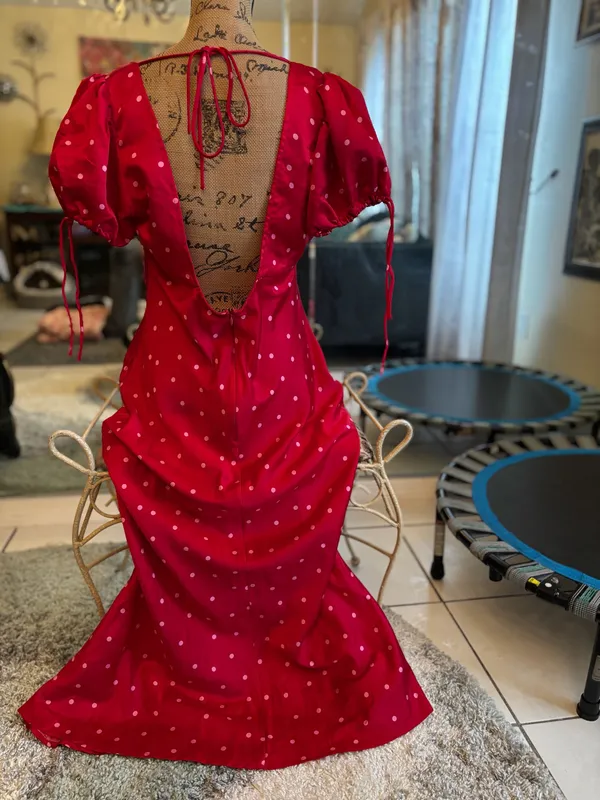 Beautiful dress size 12 Red - Image 7