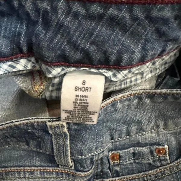 y2k size‎ 8 american eagle micro shorts - Image 3