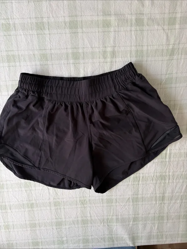 Lululemon Hotty Hot Women’s Black Athletic Shorts - Breathable Running Shorts - Image 6