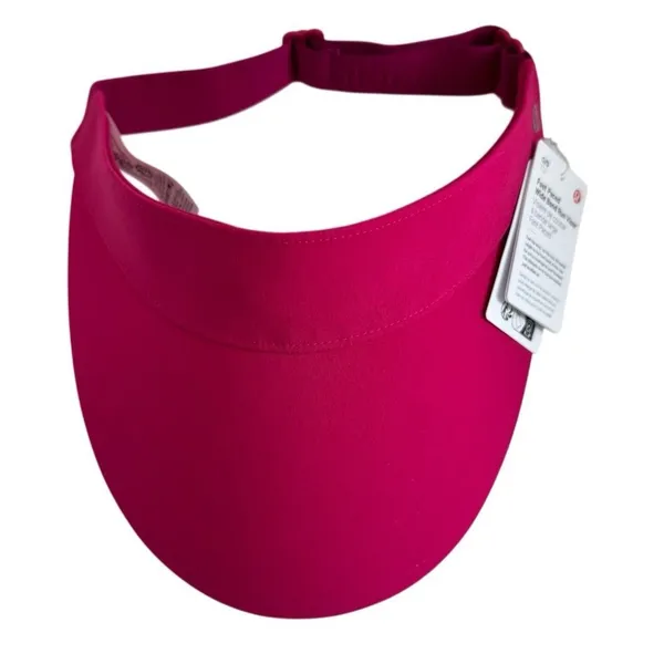 Lululemon Womens Fast Paced Wide Band Running Visor Passionate - Image 2