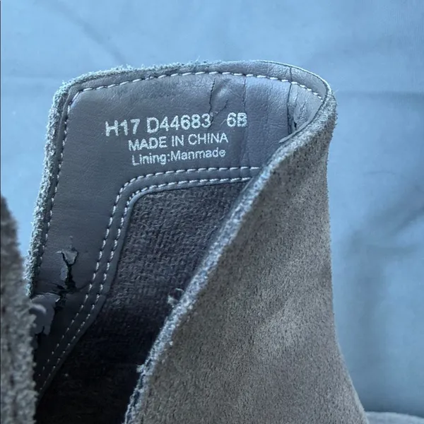 Cole Haan Gray Suede Ankle Booties size 6 - Image 8