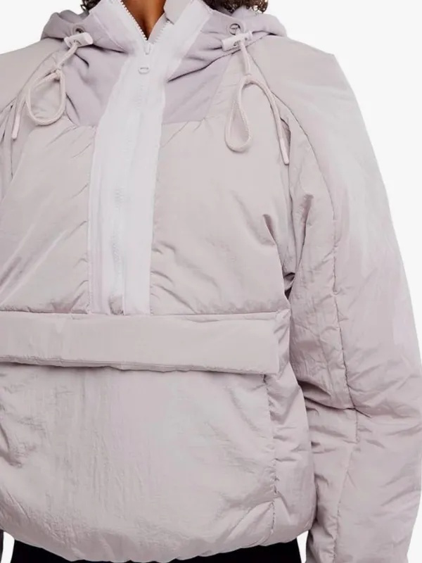 FP Movement In A Pillow Packable Puffer Pullover Oyster XL NWT - Image 2