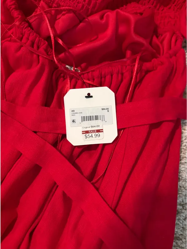Altar'd State Red Maxi Dress - Image 5