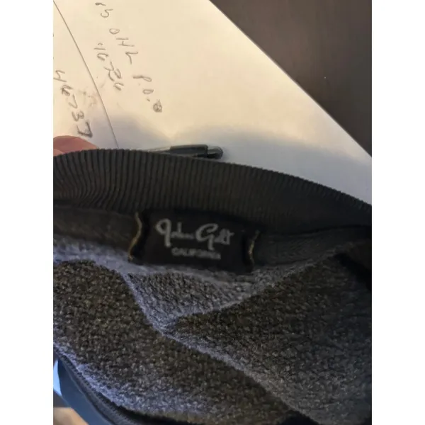 John Galt Brandy Melville New York City Graphic Crewneck Sweatshirt Black OS - Image 3