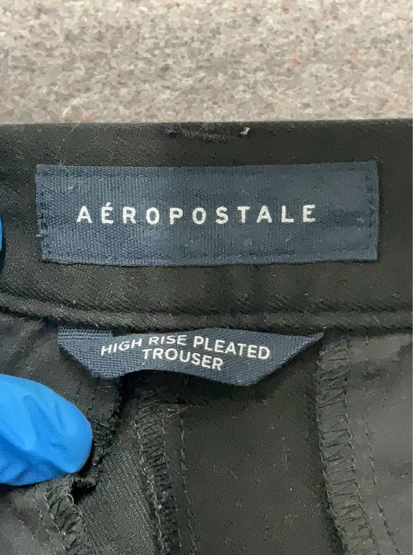 Aeropostale wide leg black work trouser - Image 3