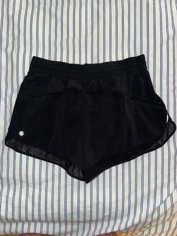 Athleta Women’s Mesh Racer Run Shorts - Image 2