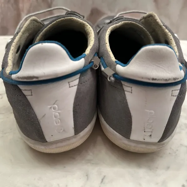 PLAE Mulberry Limestone Stay Laced Suede Sneakers Women Sz 8 Outdoor Tennis READ - Image 7