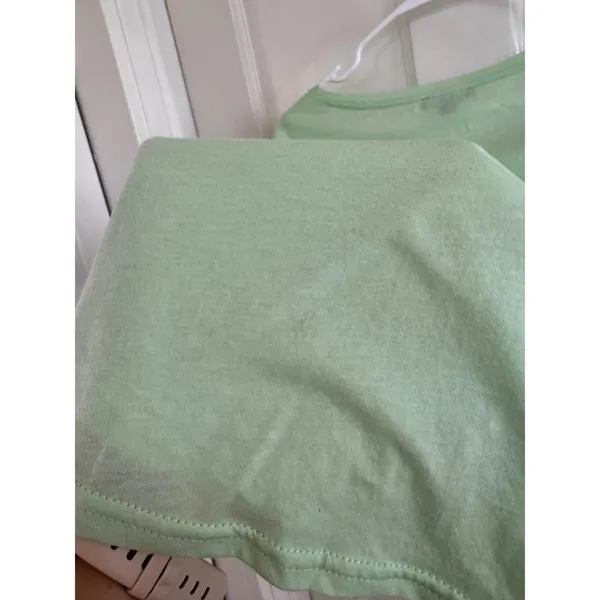 NWT J.Crew mint green 3/4 sleeve Feather jersey size medium - Image 9