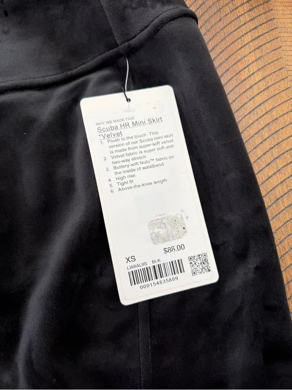 lululemon athletica Black Mini Athletic Skirt - Image 2