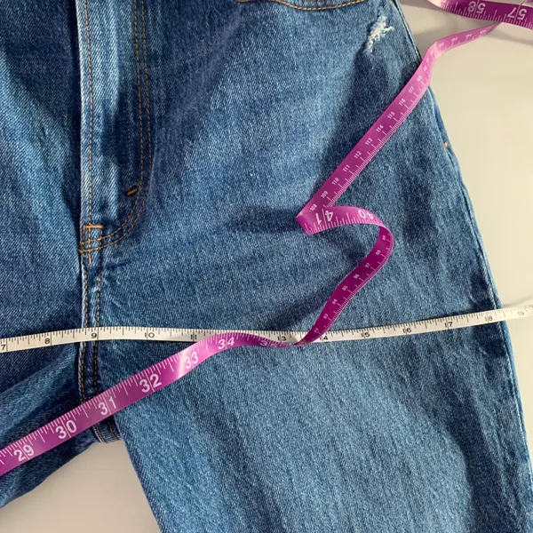 Abercrombie 26/2 Curve Love 90s Straight Ultra High Rise Jeans - Image 7
