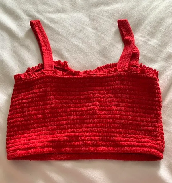 Red Crop Top - Image 2