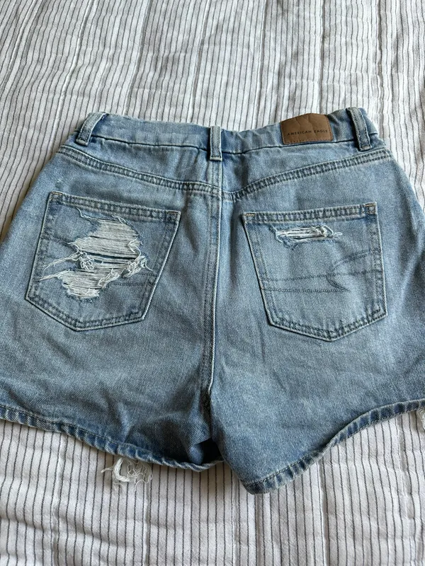 American Eagle jean shorts - Image 2