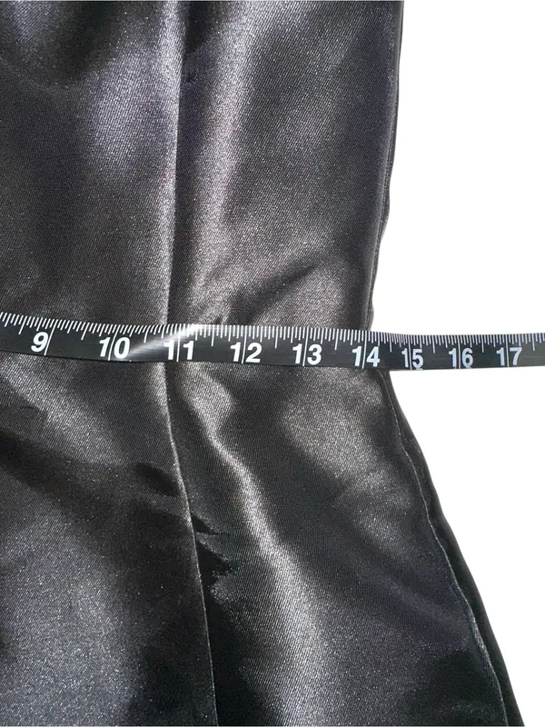 Heiress Beverly Hills The Sheen Corset Strapless Black Mini Dress MEDIUM - Image 8