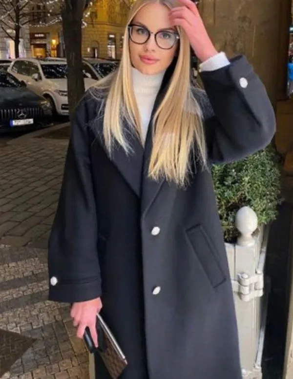 ZARA Wool Buttons Coat - Image 2