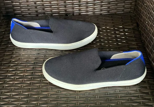 Rothy’s Navy The Original Slip On Sneaker Women’s size 7.5 - Image 3