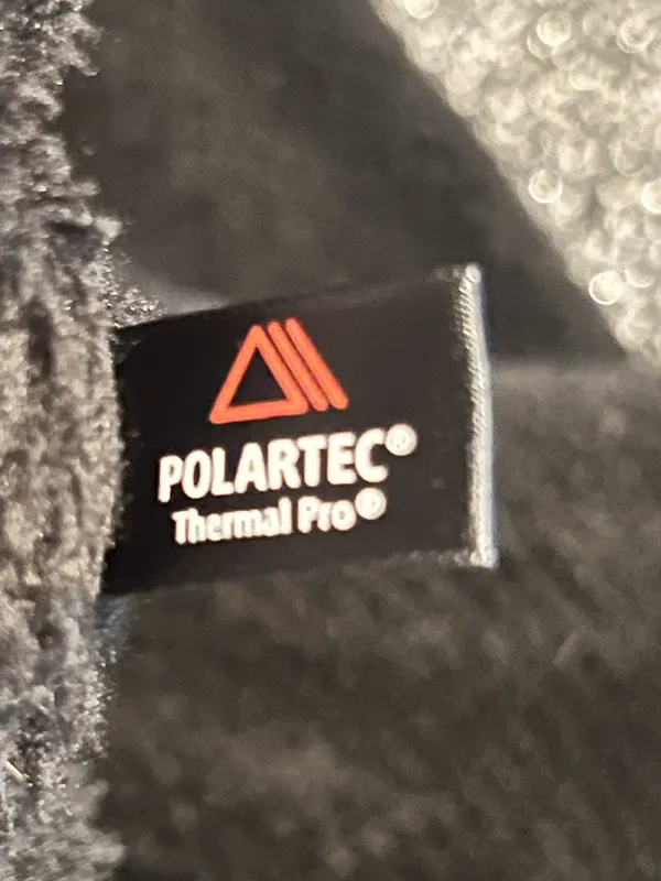 Womens M Patagonia Re-Tool Full Zip Fleece Jacket-Black High Pile Fuzzy Zippered - Image 8