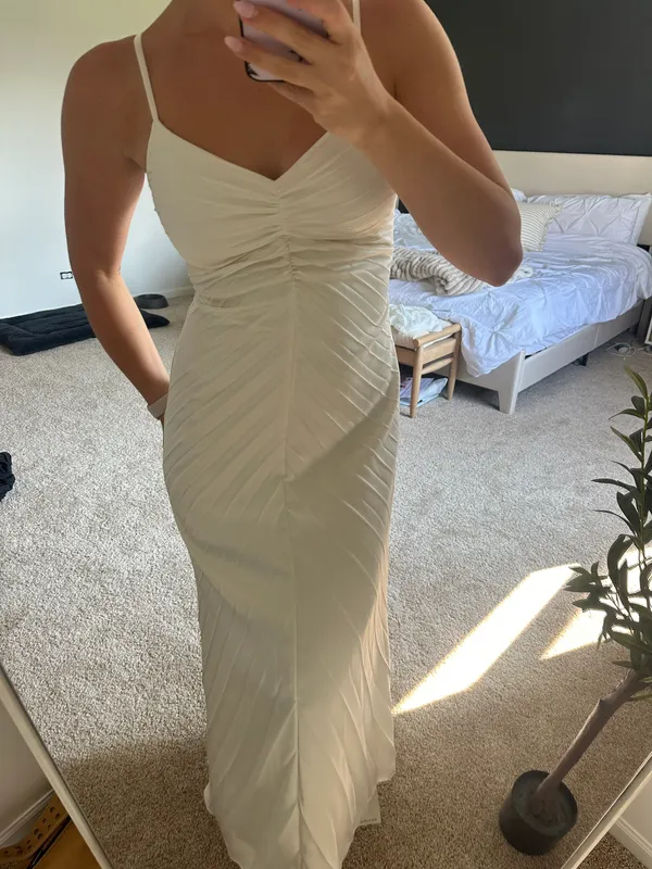 Abercrombie Dress White Size XS - Image 2