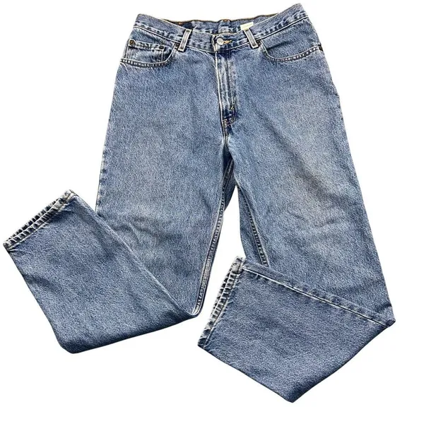 Vintage Levi's Jeans 550 Relaxed FIt Tapered Leg High Rise Mom Jeans 30" waist - Image 5