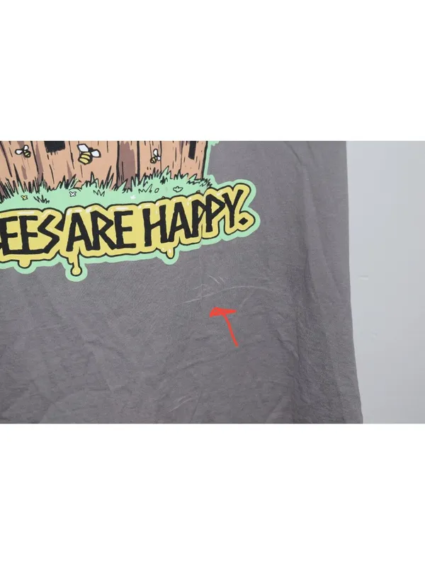Valheim "The Bees Are Happy" Graphic Tee Grey Video Game Merch, Size XXL - Image 6