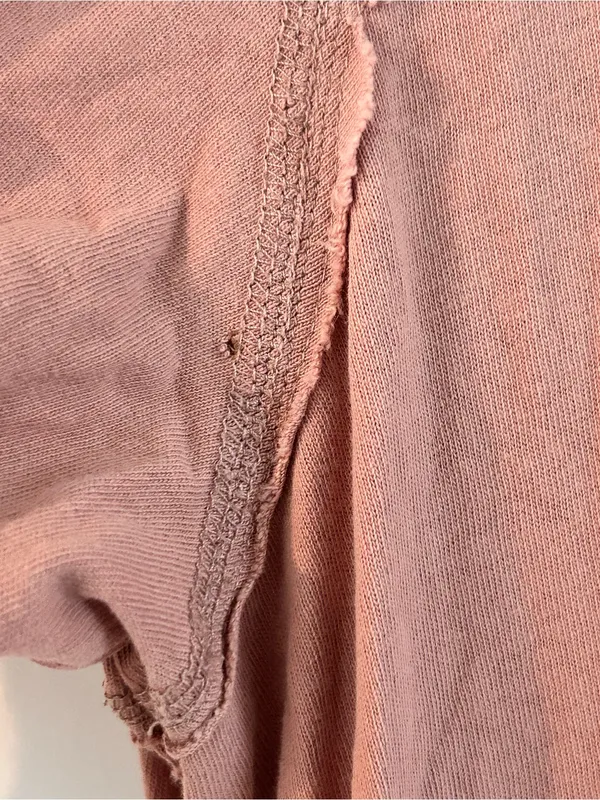 Free People FP Beach Jackie Puff Sleeve Jumpsuit Pink Size S - Image 15