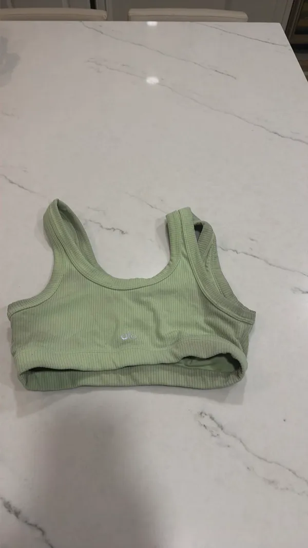 Alo Yoga Bra Ribbed - Image 2