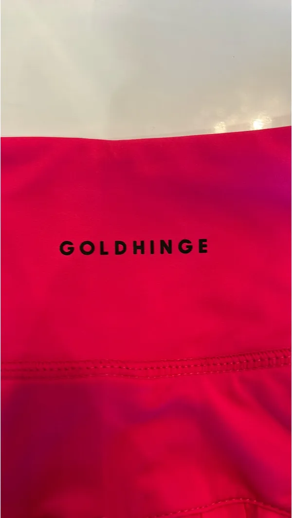 Gold hinge skort hot pink XS pleated tennis skirt  - Image 5