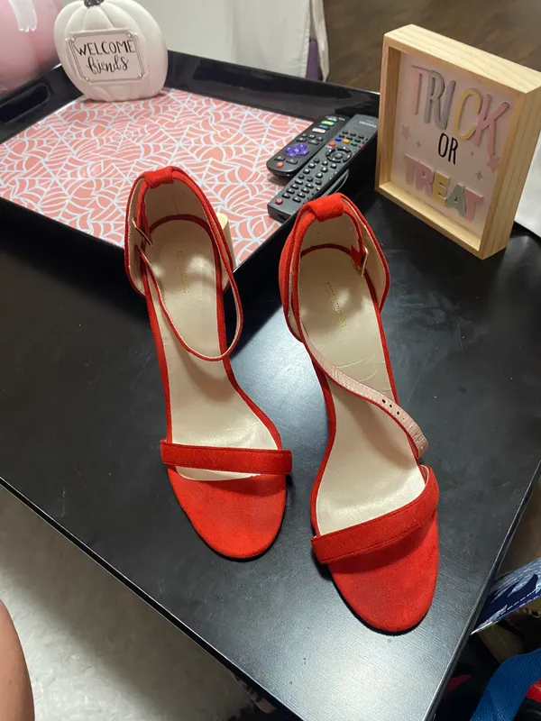 Pretty Little Thing Red Heels - Image 2