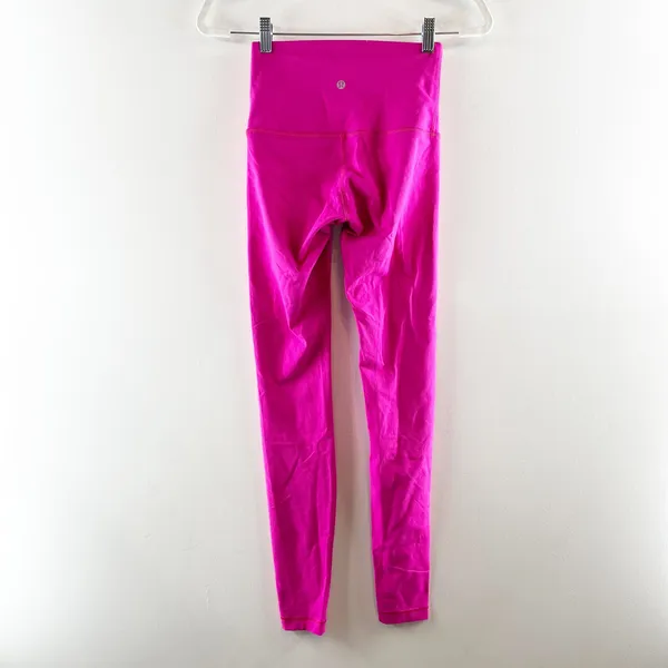 Lululemon Full Length Leggings Pink 4 - Image 3