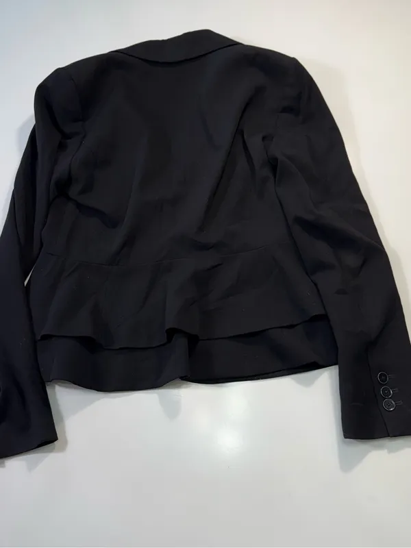 White House Black Market Black Classic Notch Lapel Blazer Size 4 - Image 8