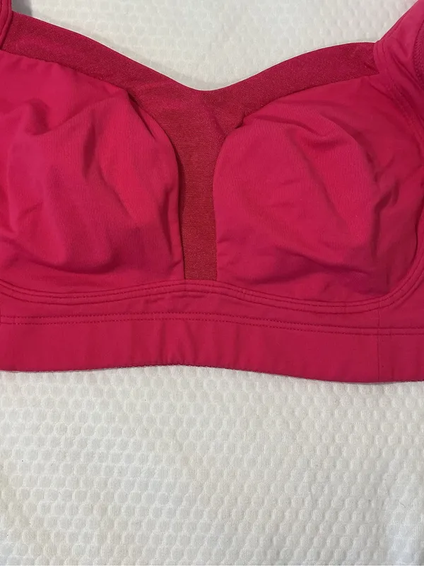 lululemon athletica Pink Molded-Cup Support Sports Bra - Image 4