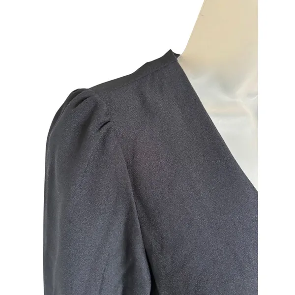 The Fifth‎ Label Chemistry Long Sleeve Wrap Dress Size XXS Navy Blue - Image 4